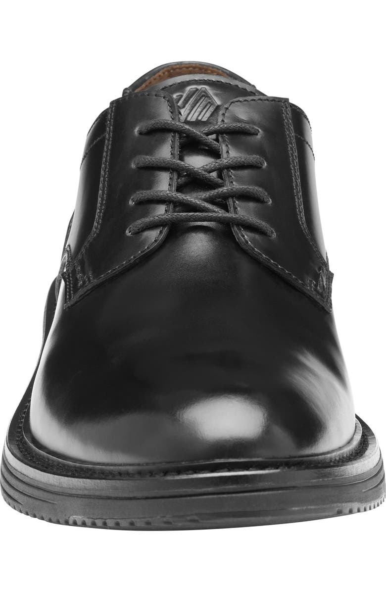 Johnston & Murphy Hodges Plain Toe Derby, Alternate, color, Black