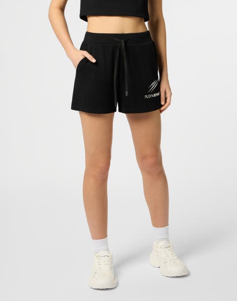Ribbed Loose Fit Shorts Scratch Women