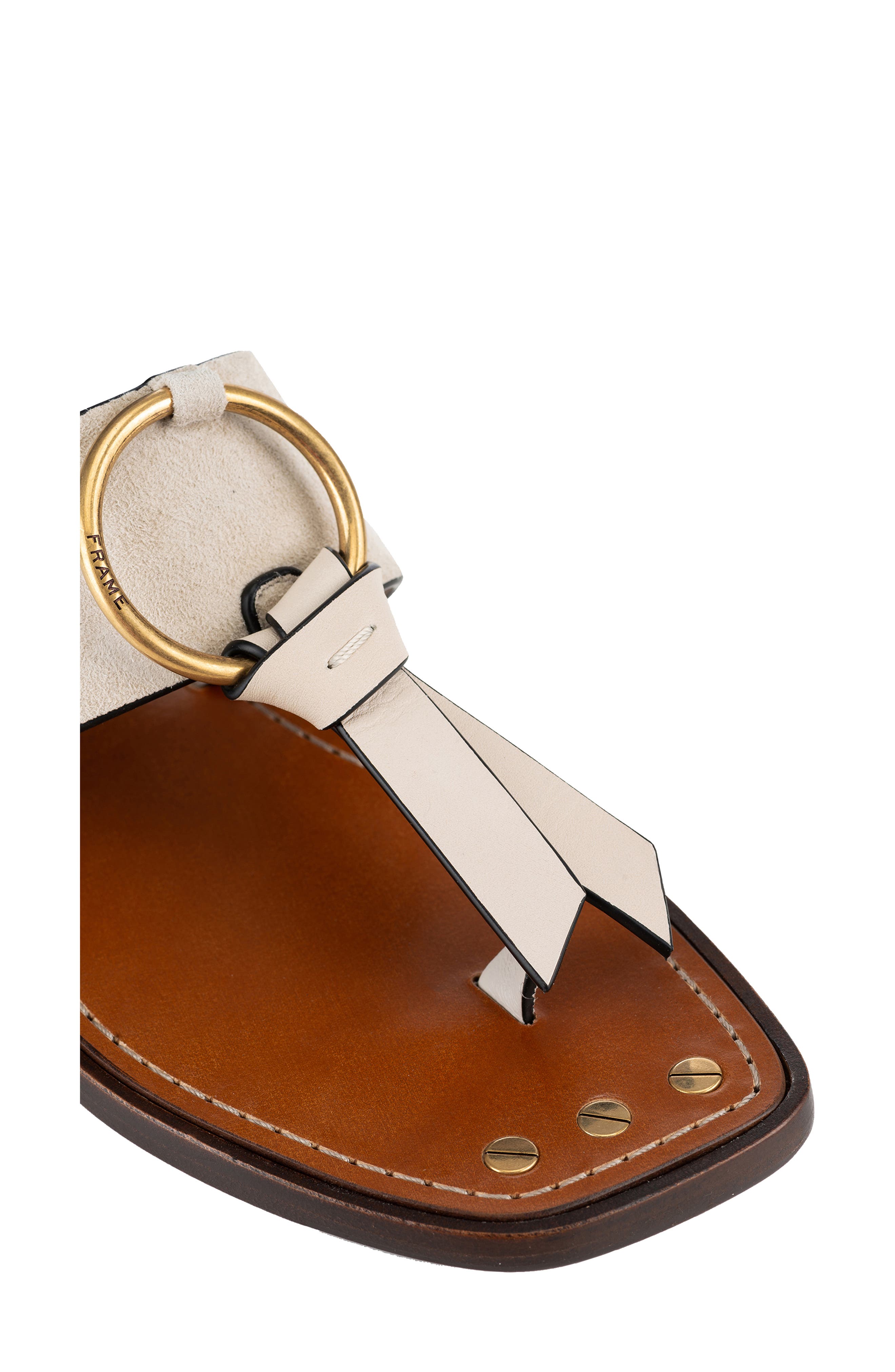 Le Santa Monica Sandal, Alternate, color, OFF WHITE