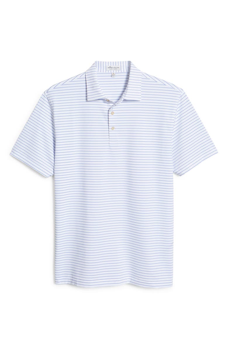 Peter Millar Crafty Stripe Short Sleeve Performance Polo, Alternate, color,