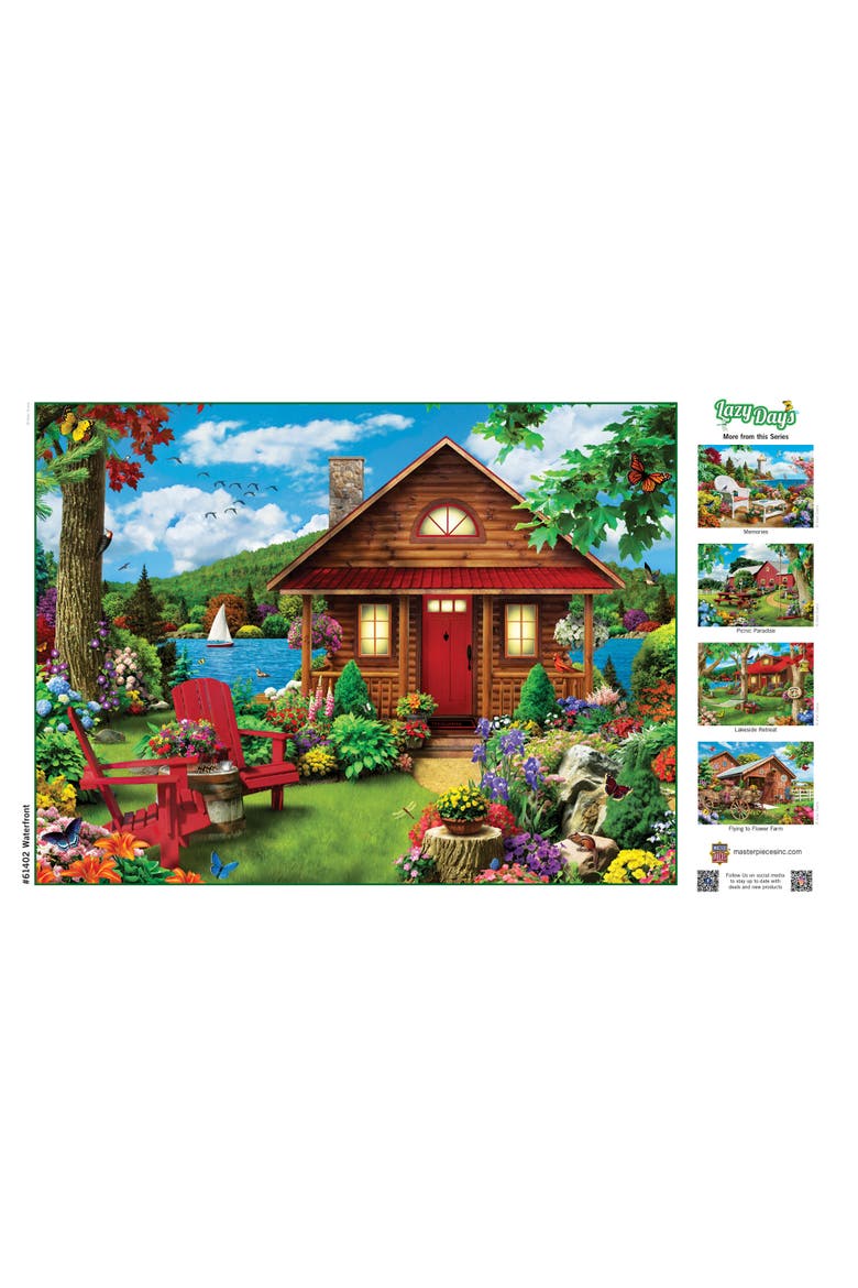 Waterfront 750 Piece Jigsaw Puzzle, Alternate, color, Multicolor