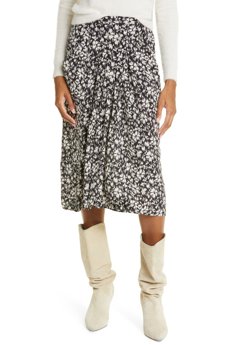 Isabel Marant Étoile Eolia Floral Skirt, Main, color, 