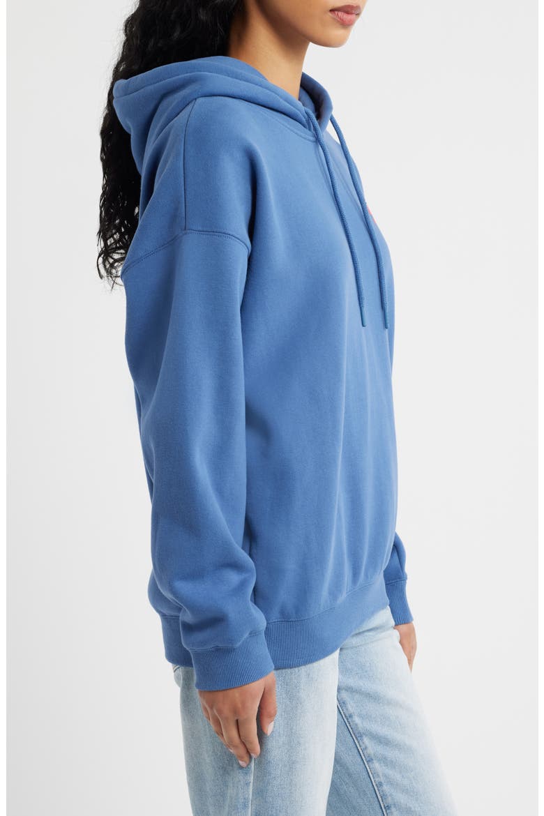 Surf Puff Print Graphic Hoodie, Alternate, color, NAVY/ RED