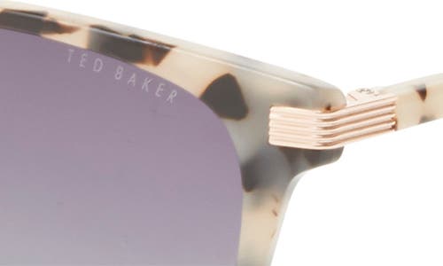 Ted Baker London 56mm Cat Eye Sunglasses In Ivory