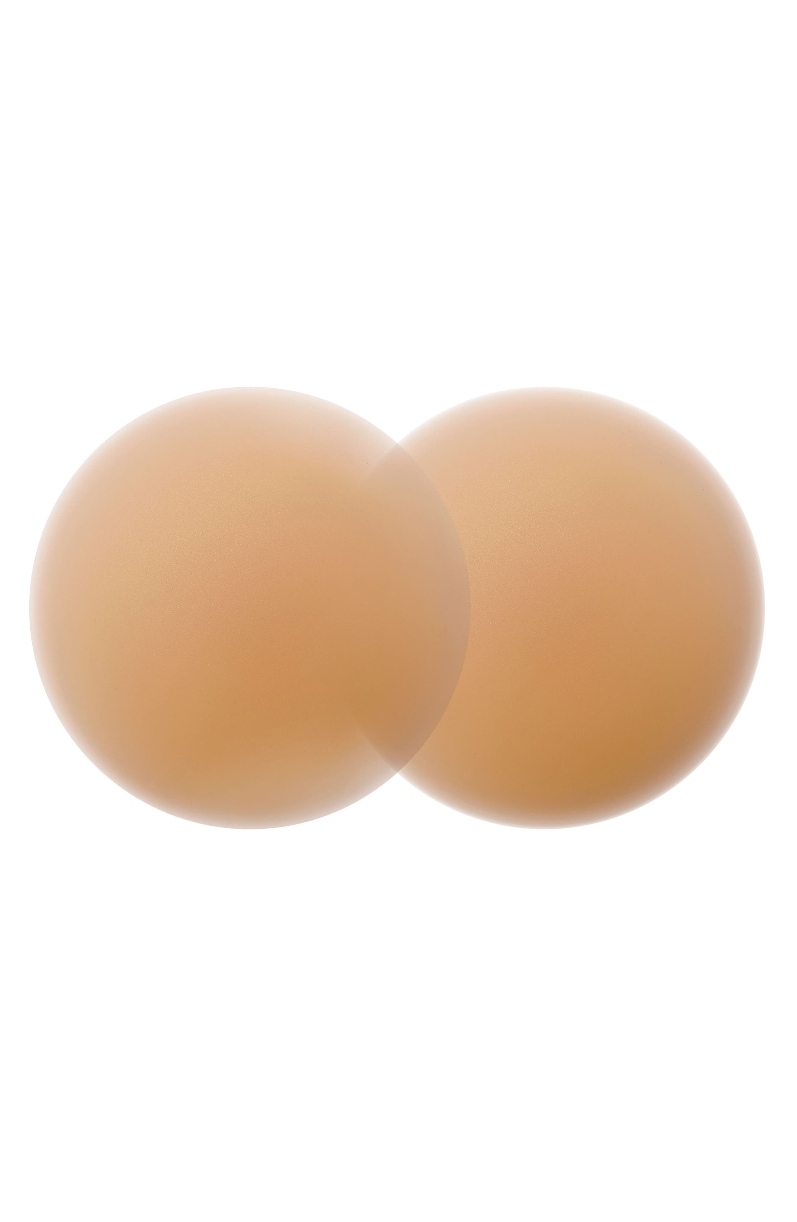 Nippies by Bristols Six Skin Reusable Adhesive Nipple Covers in Caramel 