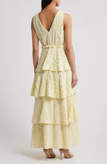 Floral Tiered Maxi Dress