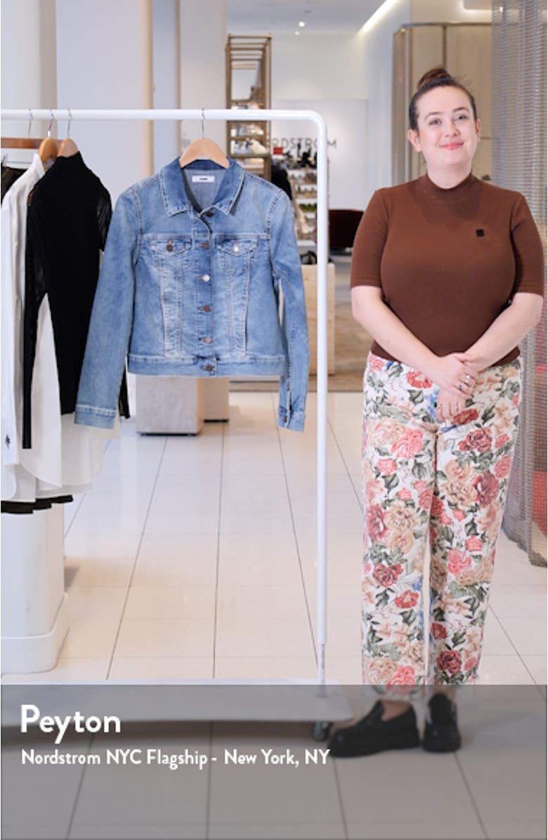 Samantha Denim Trucker Jacket, sales video thumbnail