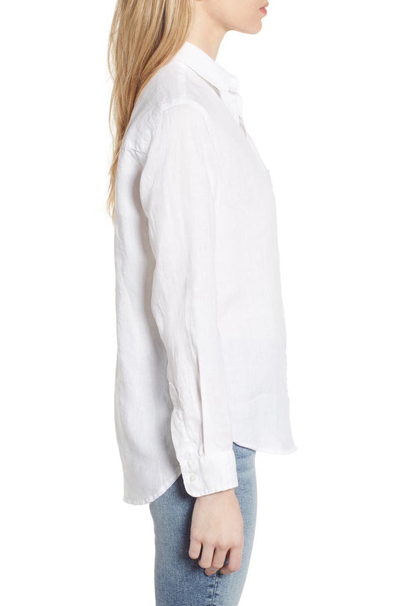 Grayson The Hero Tumbled Linen Shirt, Alternate, color, 