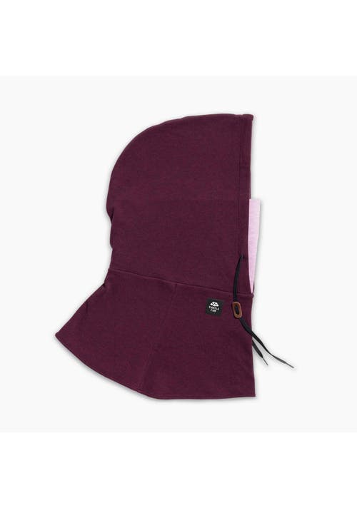 Turtle Fur All-mountain Overhood Balaclava In Burgundy