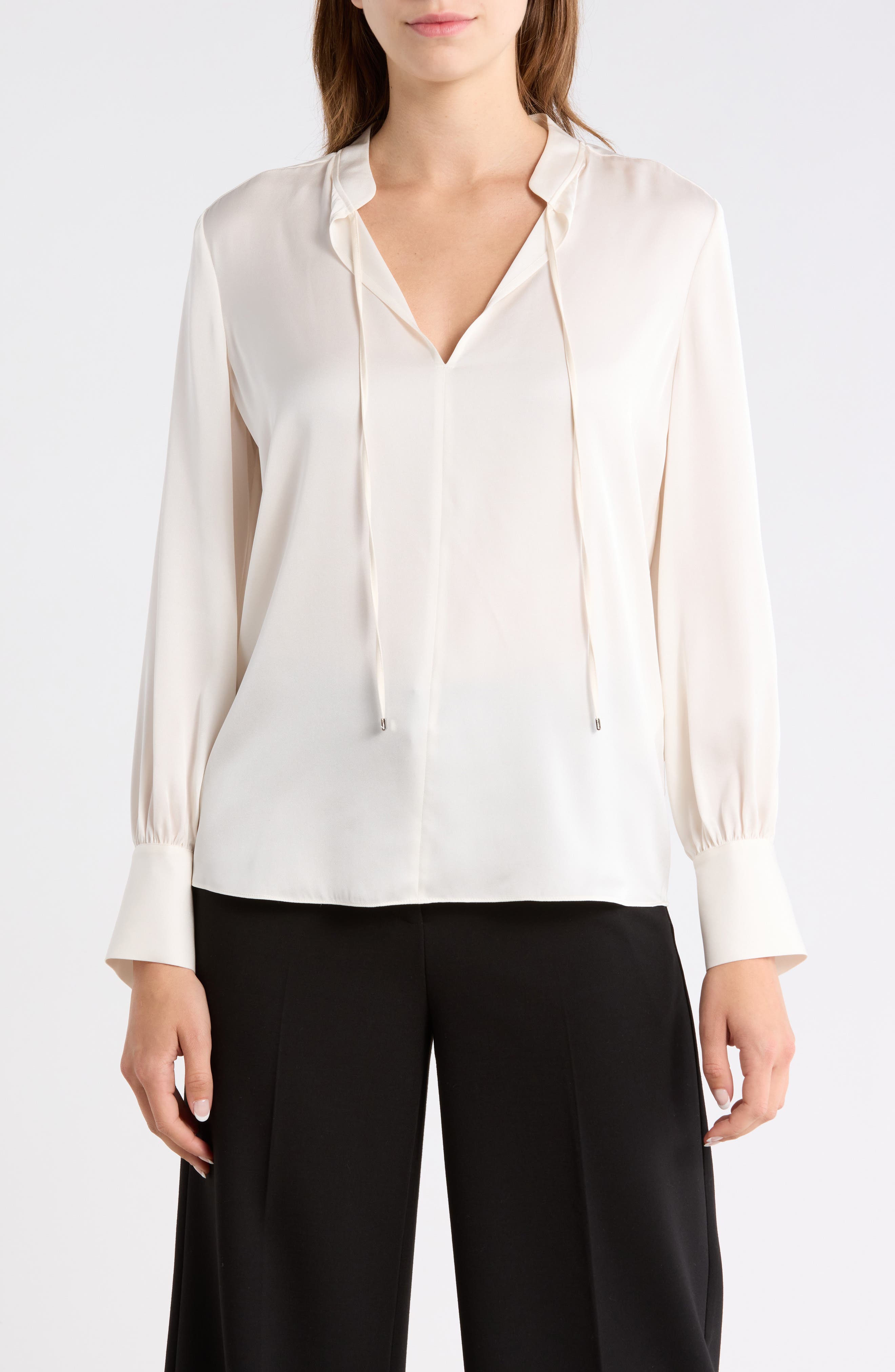 BOSS Barabi Silk Stretch Top
