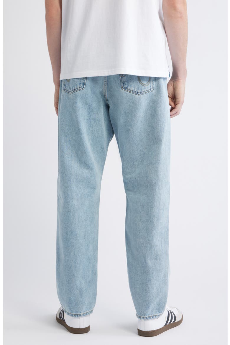 Fader Vanilla Fit Relaxed Wide Leg Jeans, Alternate, color, BUTTER PECAN