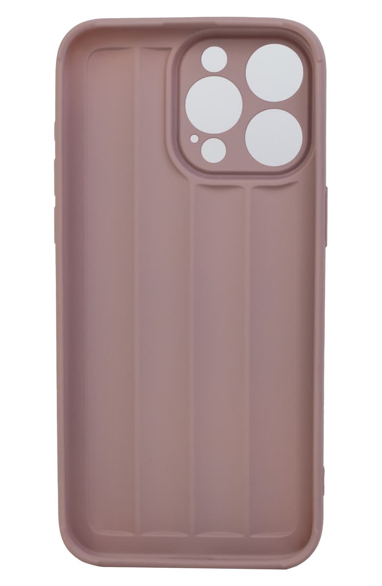Auramma Roman Stripes iPhone 14 Pro Max Case, Alternate, color, Dusty Pink