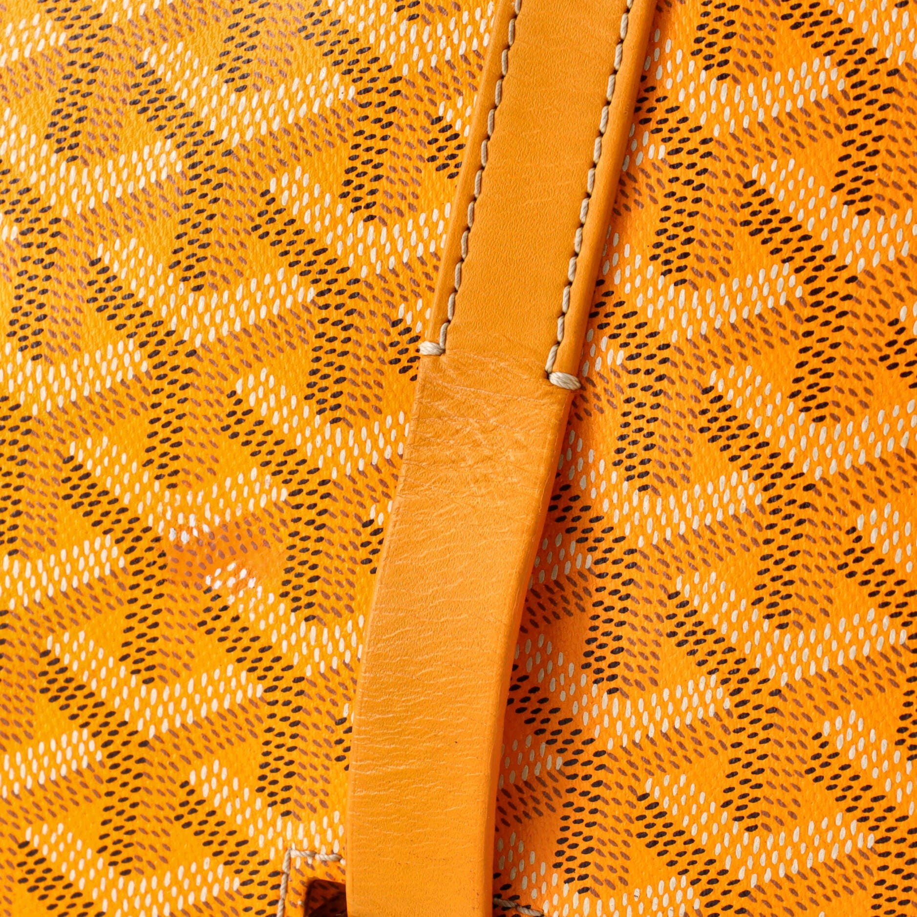 Pre-Owned Goyard Belvedere II Messenger Bag Coated Canvas MM, Alternate, color, Yellow