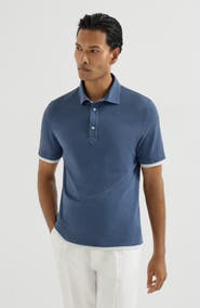 Brunello Cucinelli Piqué polo shirt