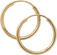 MADE BY MARY 14K Live In Hoop Earrings