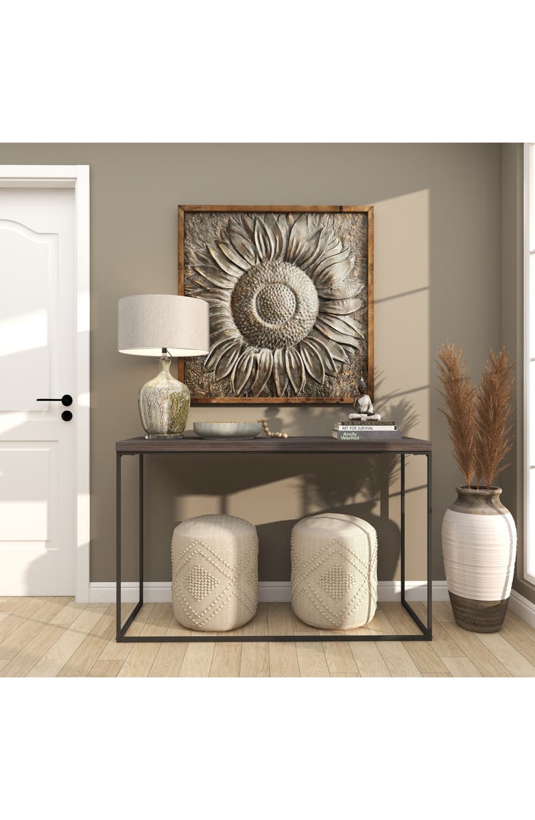 UMA Flower Wall Décor, Alternate, color, Gray