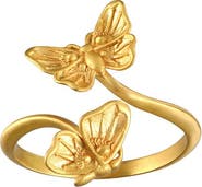 Satya Jewelry Freedom to Soar Adjustable Butterfly Ring
