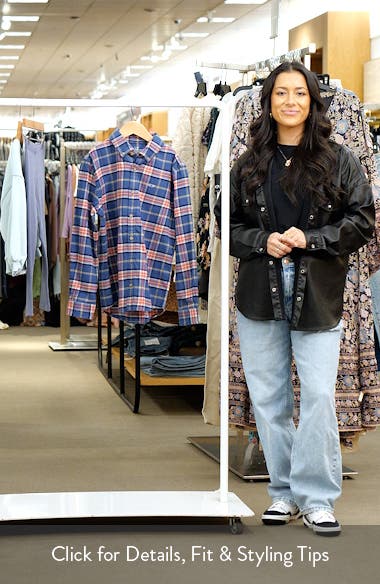 vineyard vines Kids' Plaid Cotton Flannel Button-Down Shirt