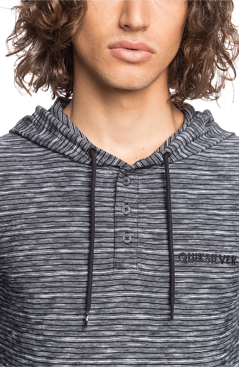 Quiksilver Kentin Henley Pullover Hoodie, Alternate, color,