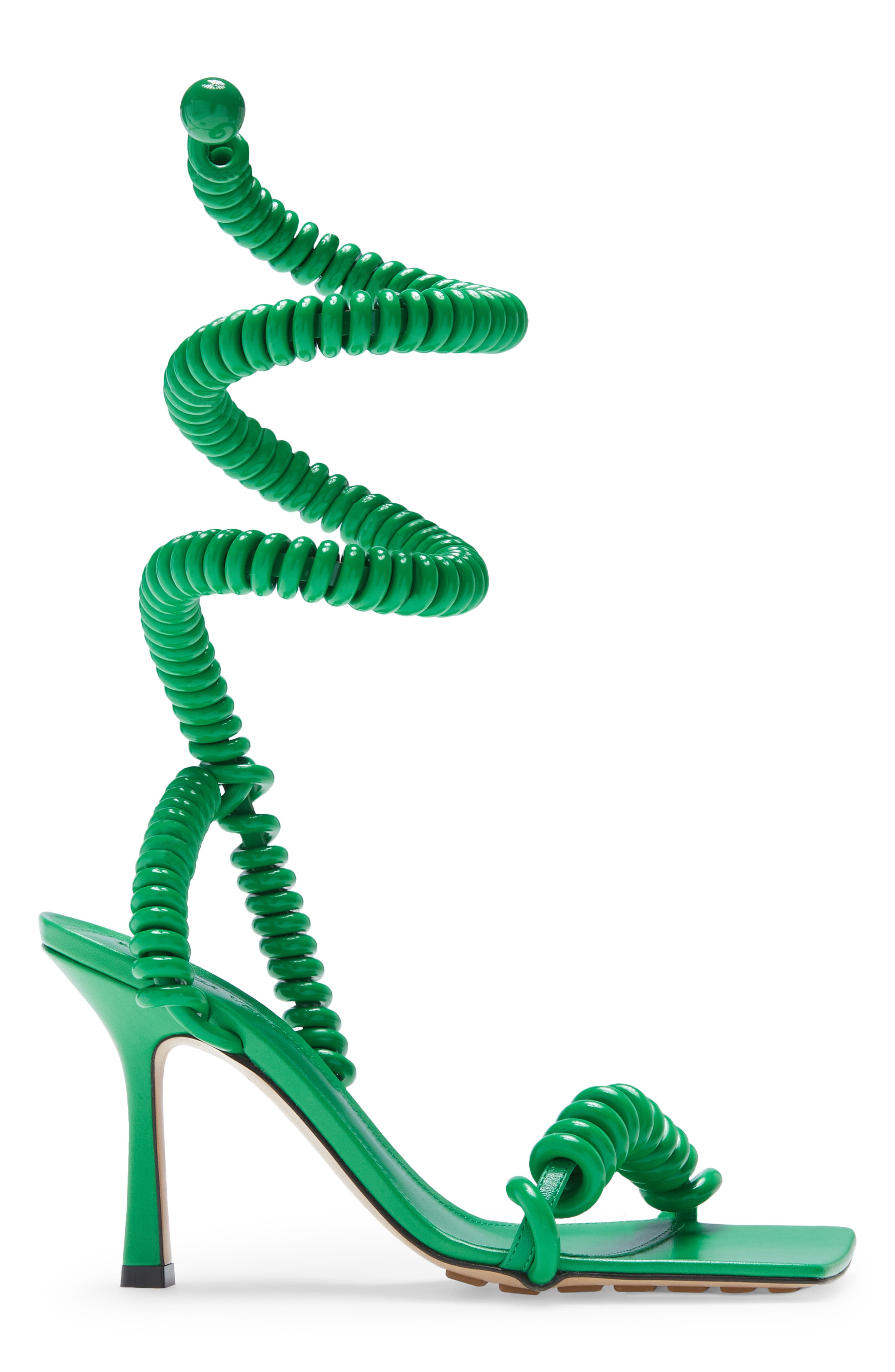 Bottega Veneta Cord Ankle Wrap Sandal, Alternate, color, 