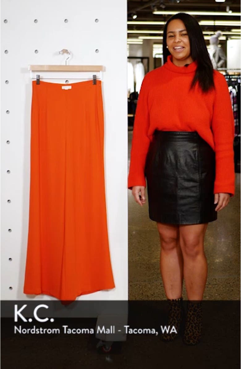 High Waist Wide Leg Pants, sales video thumbnail