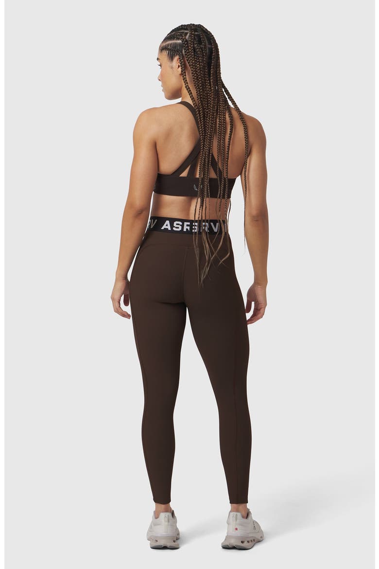Lycra Ribbed Legging, Alternate, color, Dark Earth