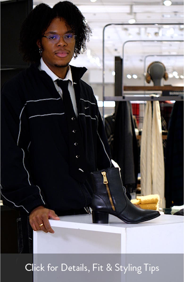 Leyla Block Heel Bootie, sales video thumbnail