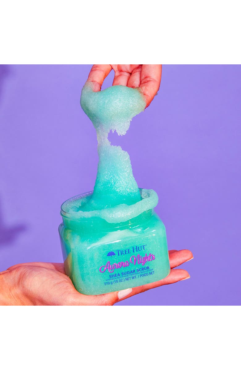 Tree Hut Aurora Nights Shea Sugar Body Scrub, Alternate, color,