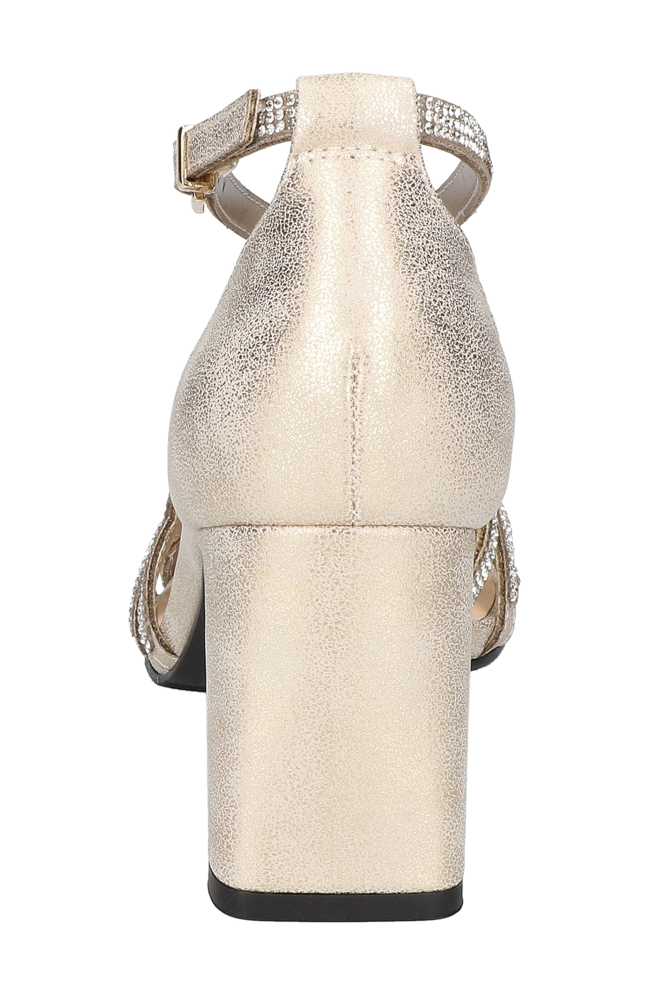 Bella Vita Aliette Sandal, Alternate, color, Soft Gold Metallic