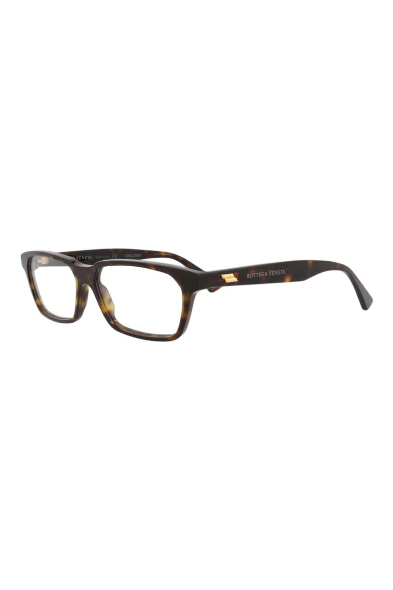 54mm Rectangular Optical Glasses, Alternate, color, HAVANA HAVANA TRANSPARENT