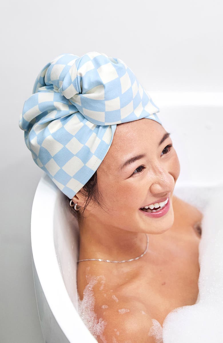 Dock & Bay Hair Wrap, Alternate, color, Surf Check