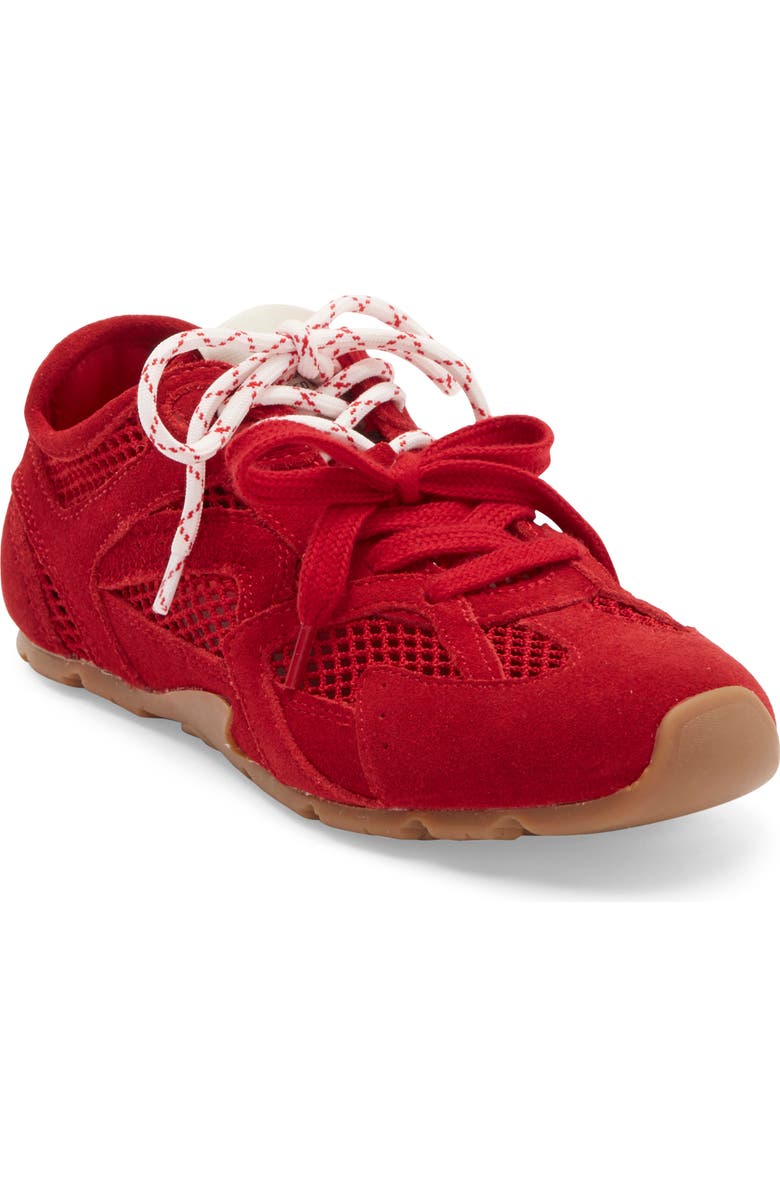 Steve Madden Aziel Mesh Sneaker, Main, color, Red