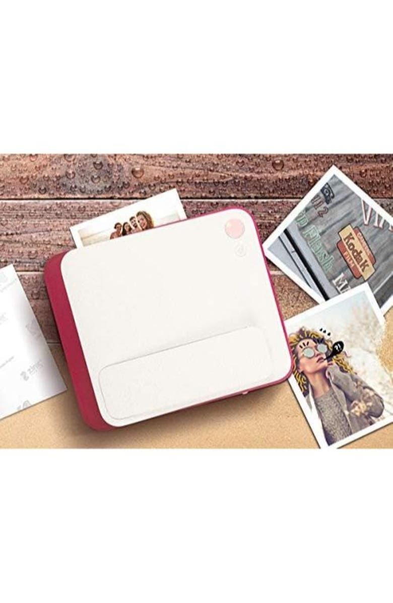 Kodak Zink 3.5x4.25 Instant Photo Paper, Alternate, color, White