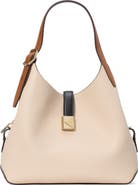 Kate Spade New York deco pebbled leather shoulder bag