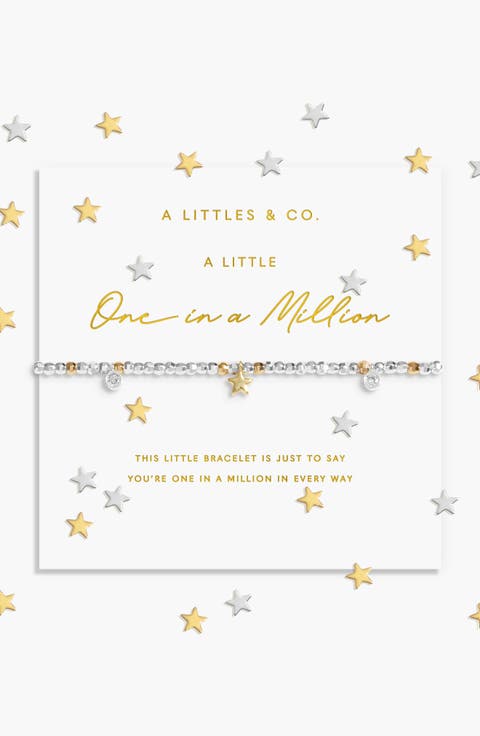 Sparkle Confetti A Little Bracelet In Silver And Gold-Tone Plating