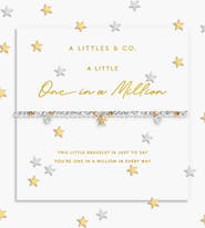 A Littles & Co Sparkle Confetti A Little Bracelet In Silver And Gold-Tone Plating