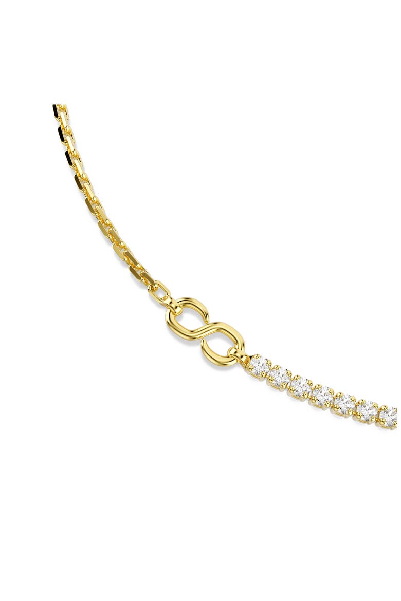 Matrix Mixed Chain Necklace, Alternate, color, WHITE GOLD