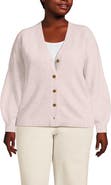 Lands
 End Plus Size Cashmere Cardigan