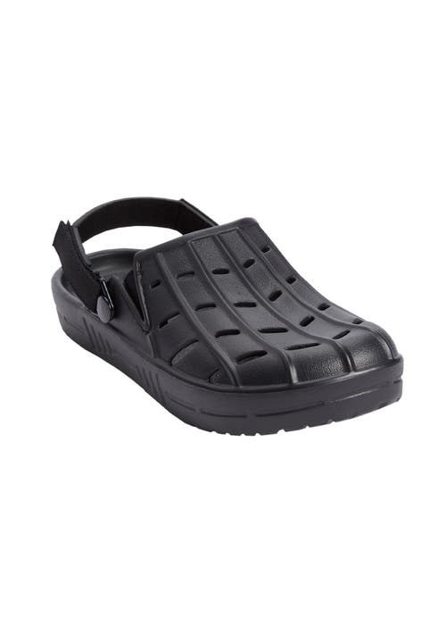 Comfortview The Rubber Clog In Black