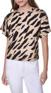DKNY Dolman Sleeve Stretch Cotton Top
