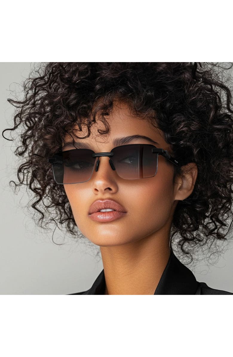 Blvck Paris Blvck Shades Sunglasses, Alternate, color, Brown