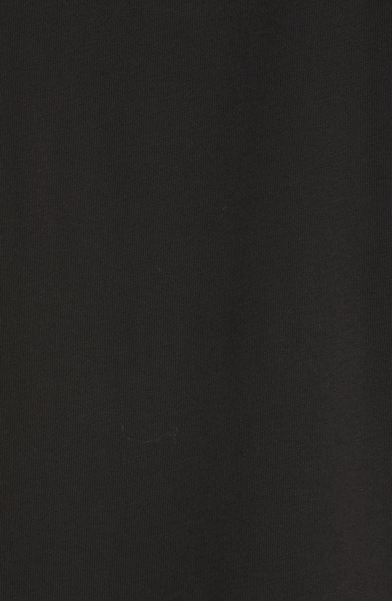 Moncler Logo Patch Taped Sleeve Cotton T-Shirt, Alternate, color, 