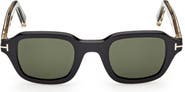TOM FORD 46mm Small Square Sunglasses