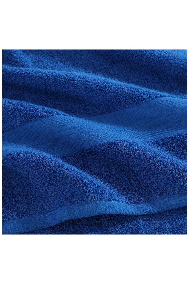 Modern American Terry 6-Piece Towel Set, Alternate, color, MEDIUM / DARK BLUE
