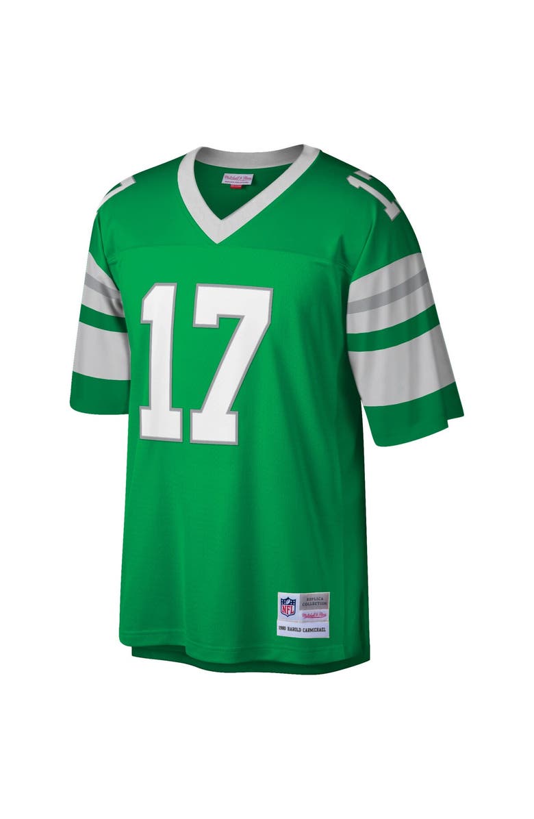Mitchell & Ness Men's Mitchell & Ness Harold Carmichael Kelly Green Philadelphia Eagles Legacy Replica Jersey, Alternate, color,