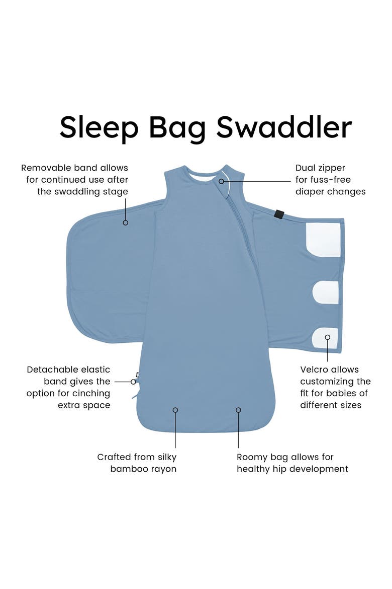 Sleep Bag Swaddler, Alternate, color, SLATE