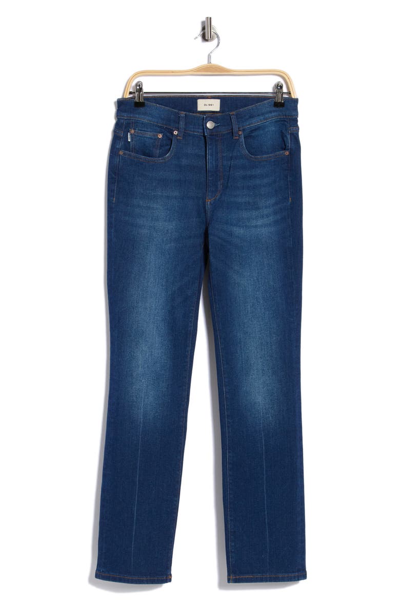 Mara Instasculpt™ Mid Rise Straight Leg Jeans, Main, color, SANTA MONICA