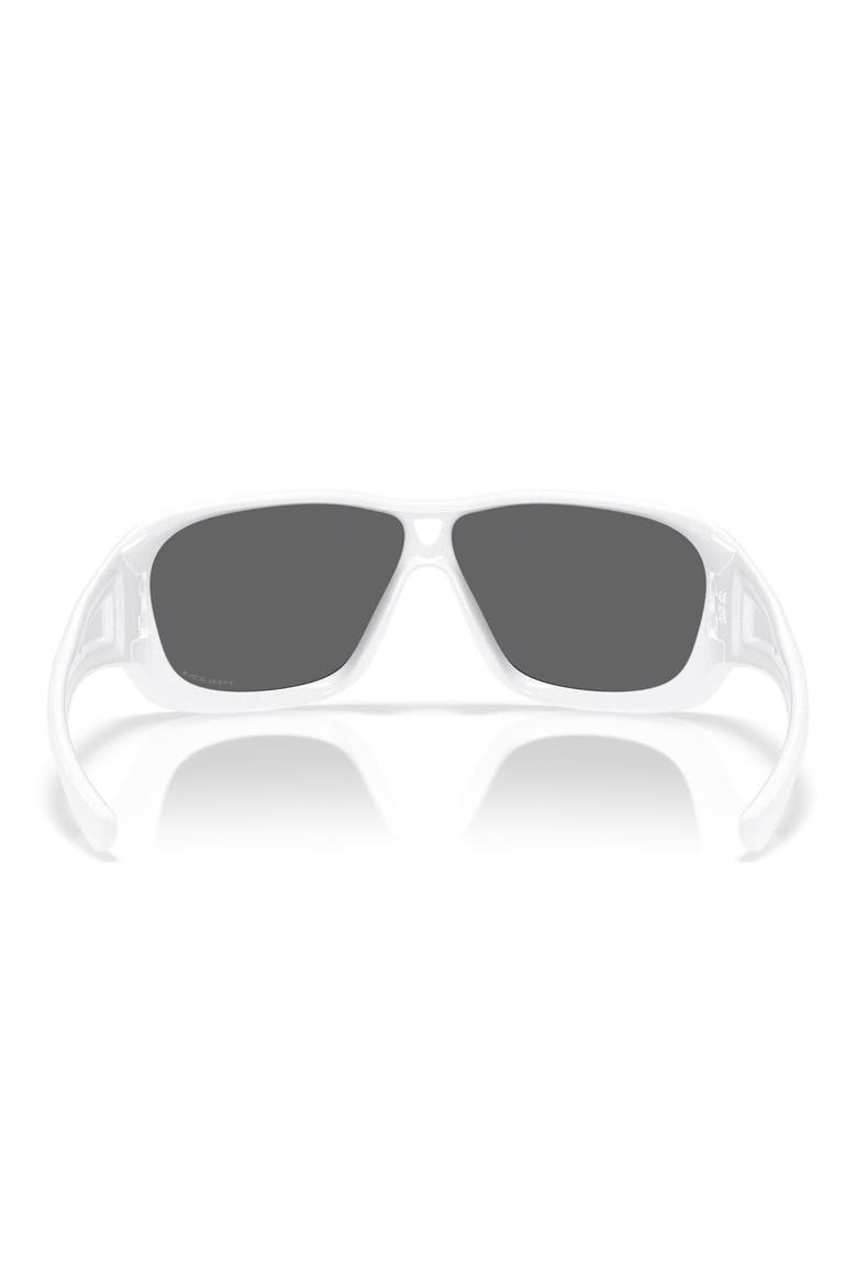 130mm Prizm™ Shield Sunglasses, Alternate, color, BLACK WHITE