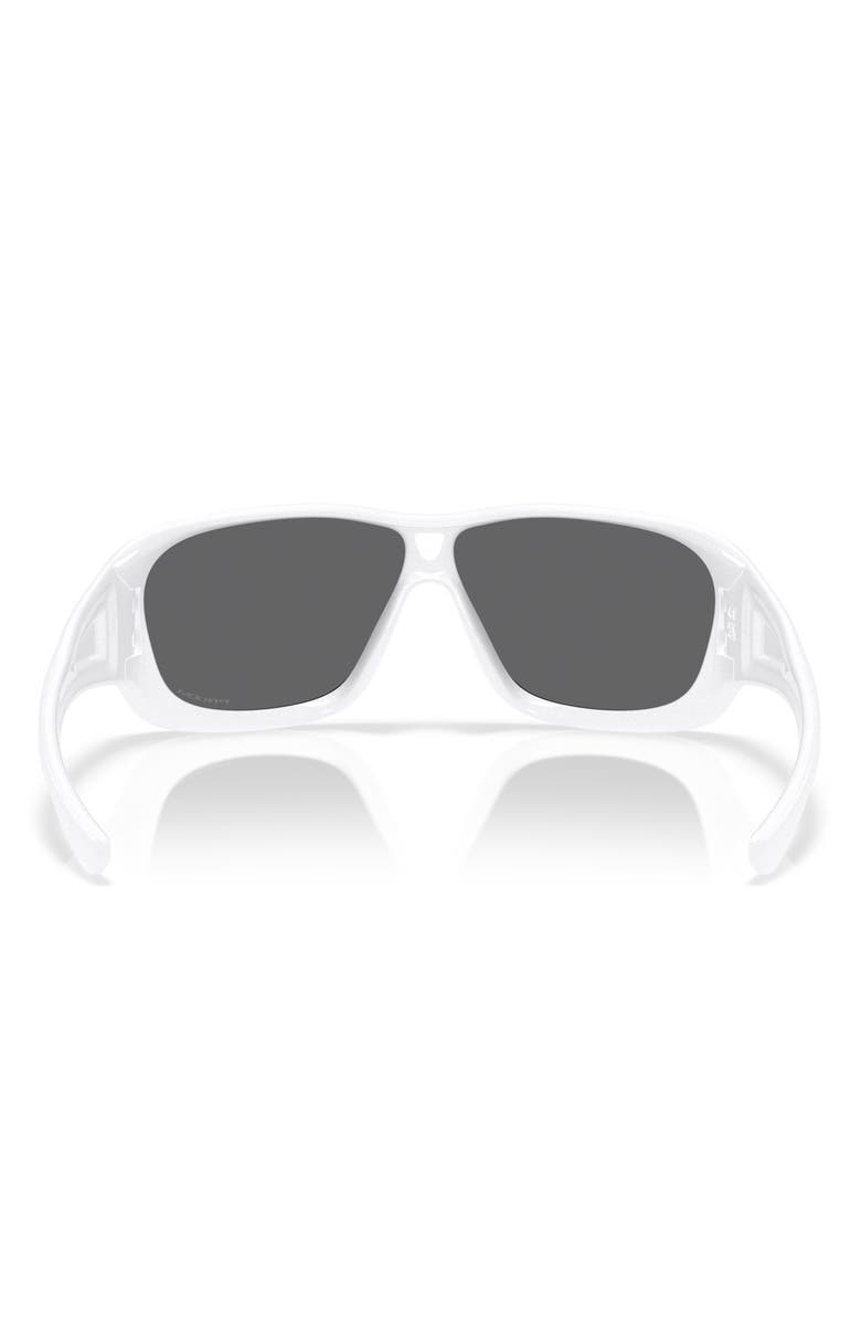 Oakley 130mm Prizm<sup>™</sup> Shield Sunglasses, Alternate, color, Black White