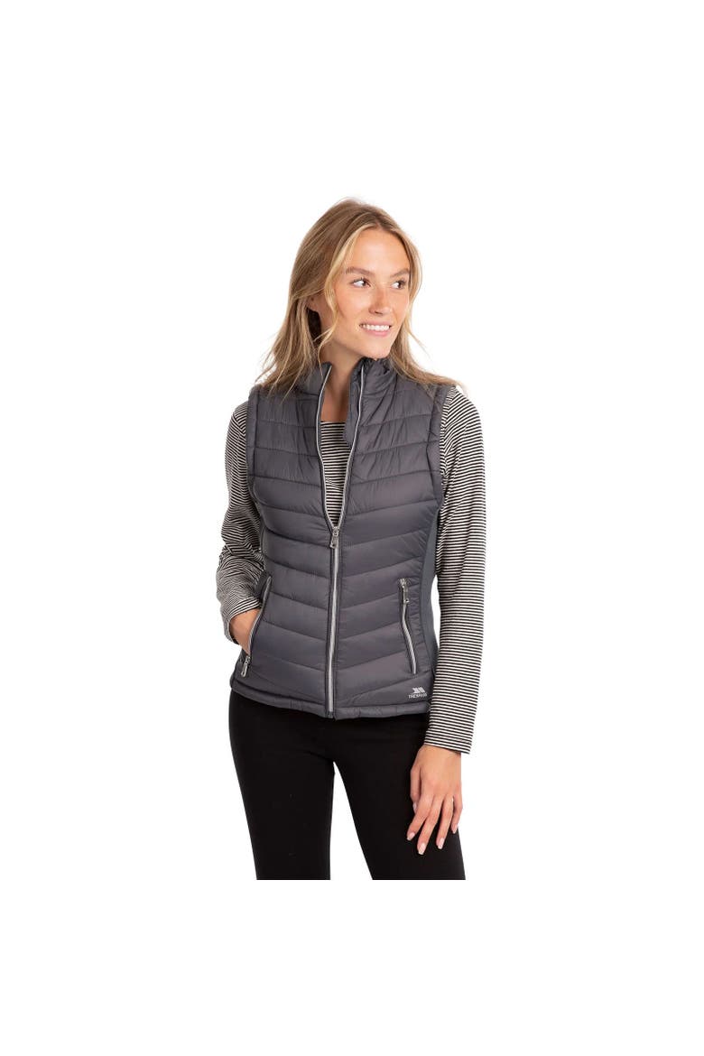 Elanora Padded Vest, Alternate, color, Carbon